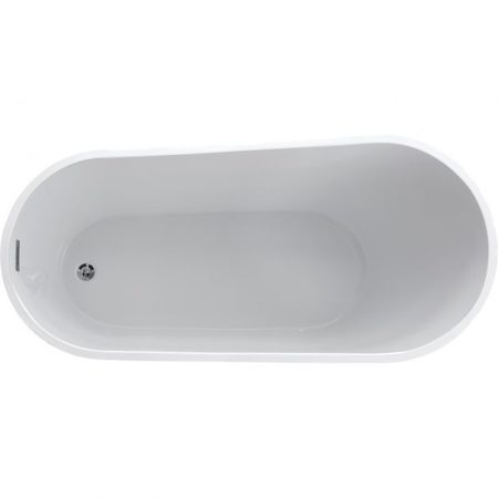ANZZI Trend 5.58 ft. Freestanding Bathtub in White FT-AZ093